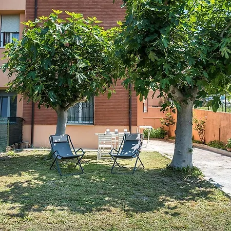 Apartamento S177 - Sirolo, Trilocale In Centro Con Giardino